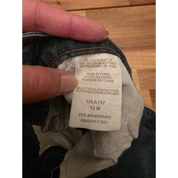 Riders by Lee Bootcut Jeans Women’s Size 12M No Gap Waist Dark Wash - Picture 6 of 6